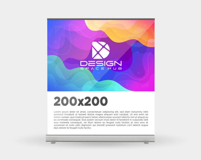 Roll-up Banner (200cmx200cm)