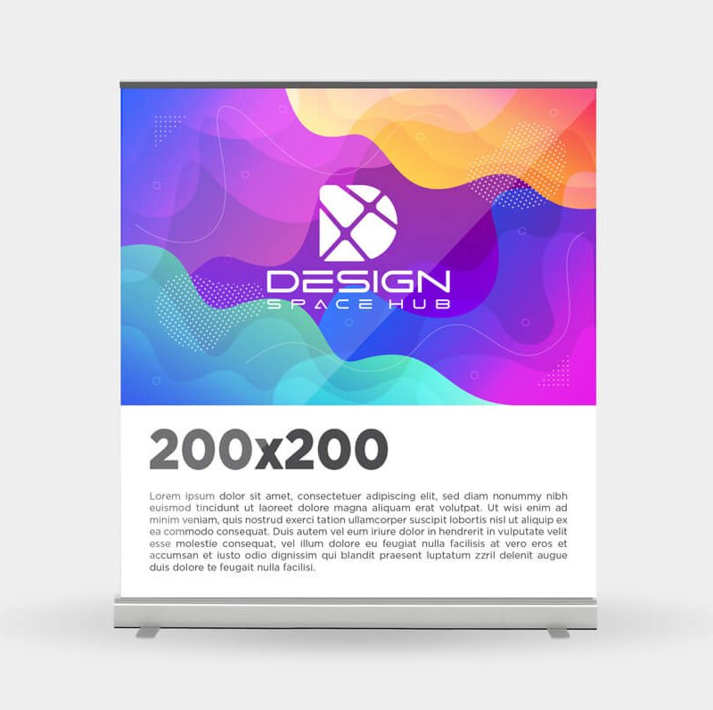 Roll-up Banner (200cmx200cm)